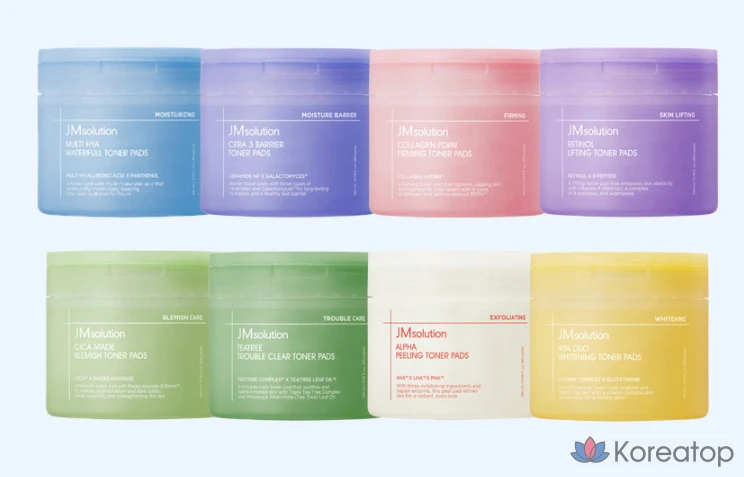 Тонер-пэды JM Solution Cica Made Marks Calming Toner Pad, 170 мл, 100 шт.