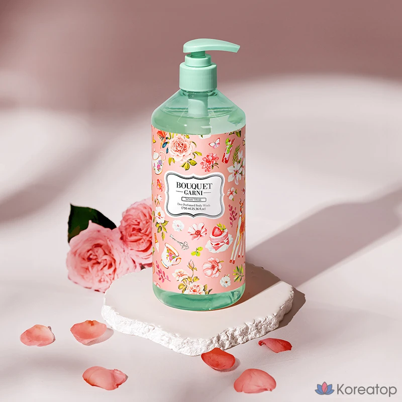Гель для душа Bouquet garni Body Wash Perfumed White Musk, 750 мл, 1 шт.