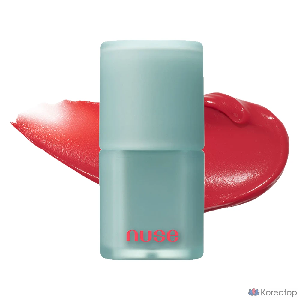 Тинт для губ nuse Mousse Ritual, оттенок 02 Ruby Coral, 4.5 г, 1 шт.
