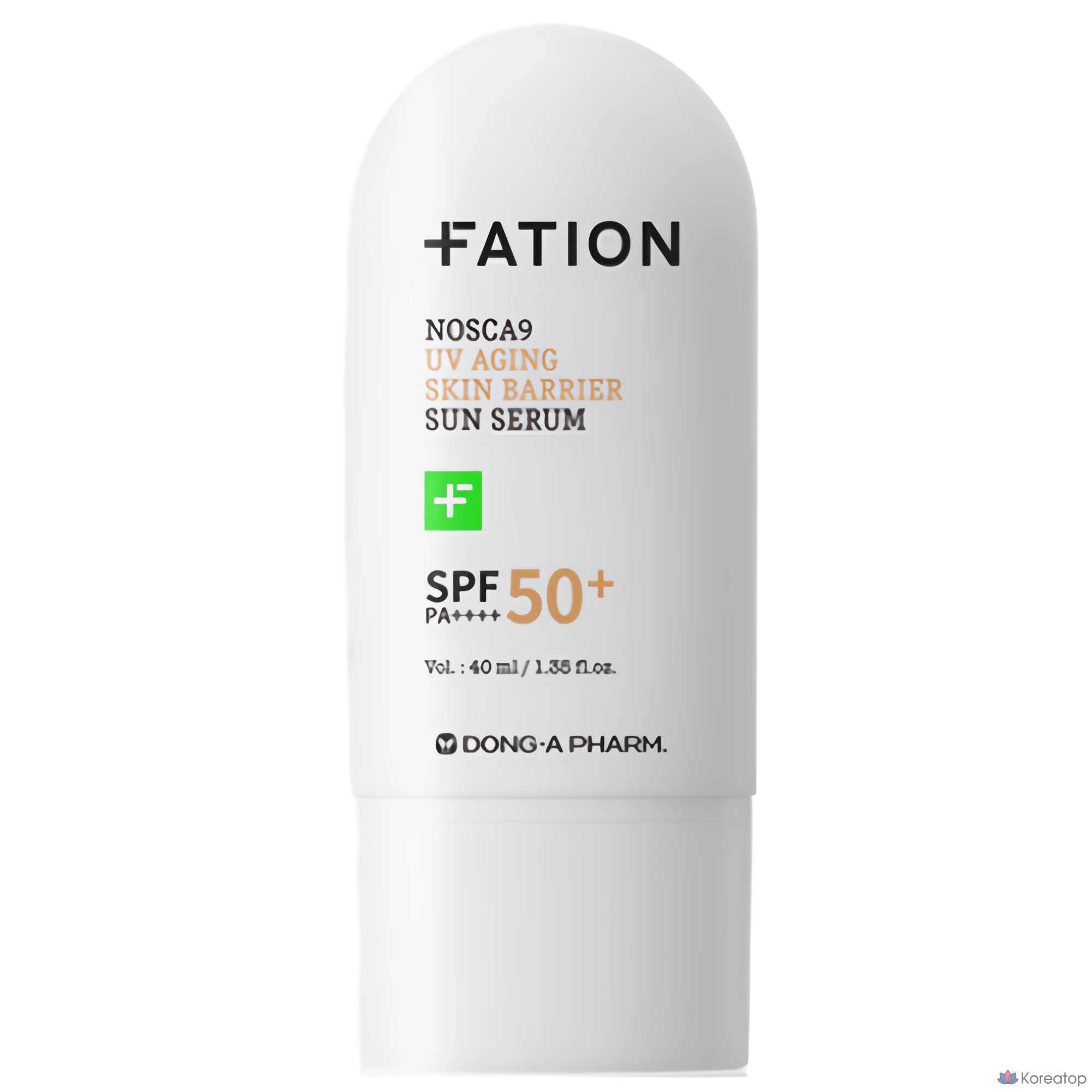 Солнцезащитный крем FATION No Scan 9 UV Aging Barrier Sun Serum SPF50+ PA++++, 40 мл, 1 шт.