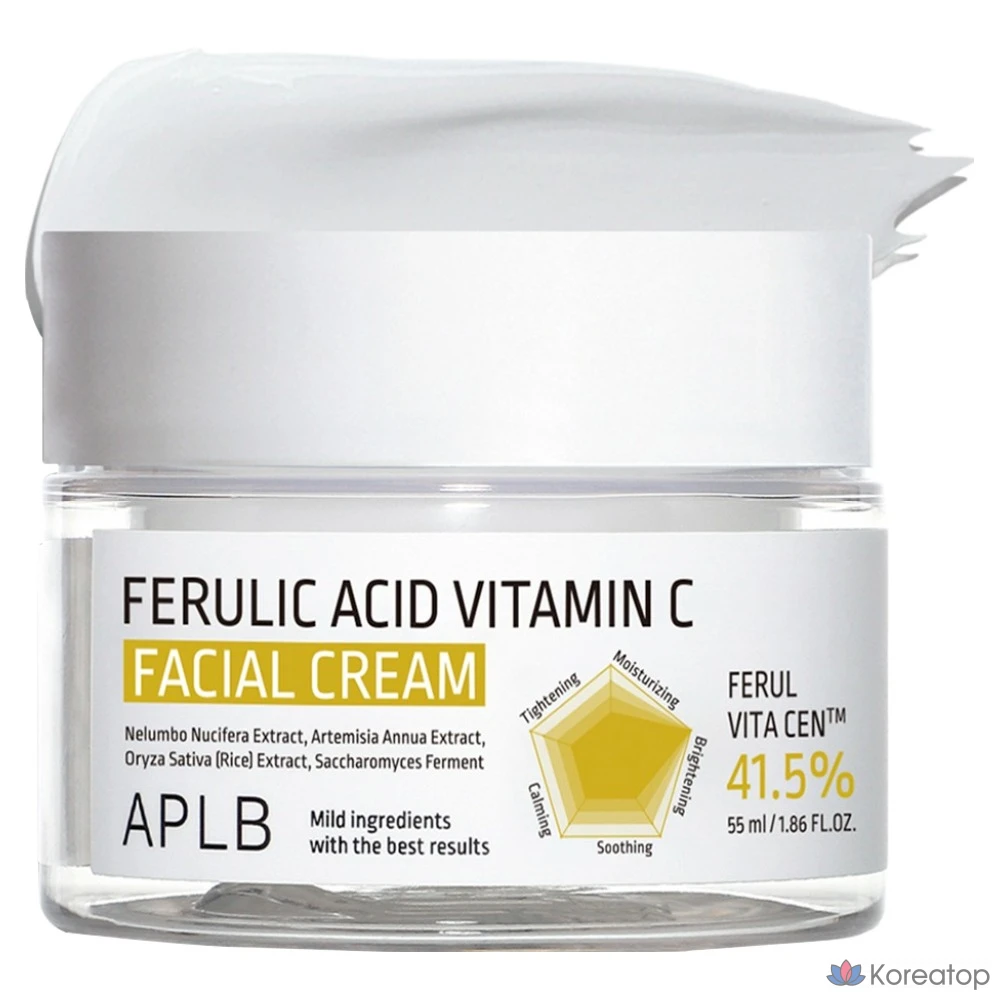 Крем для лица APLB Ferulic Vitamin C Facial Cream, 55 мл, 1 шт.