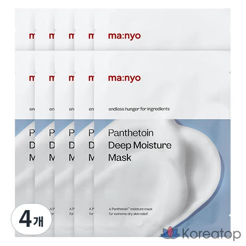 Тканевая маска для лица Manyo Panthetoin Deep Moisture Mask, 30 г, 40 шт.