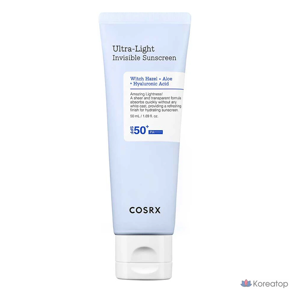 Солнцезащитный крем COSRX Ultra Light Invisible Sun Serum SPF50+ PA++++, 50 мл, 1 шт.