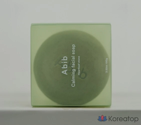 Очищающее средство для лица Abib Calming Facial Soap Heartleaf Stone, 100 г, 1 шт.