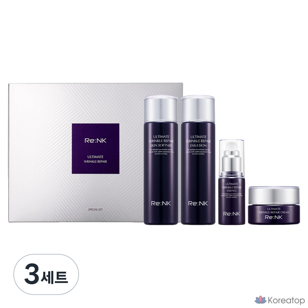 Набор для ухода Re:Nk Ultimate Wrinkle Repair 3-piece Set, 3 шт.