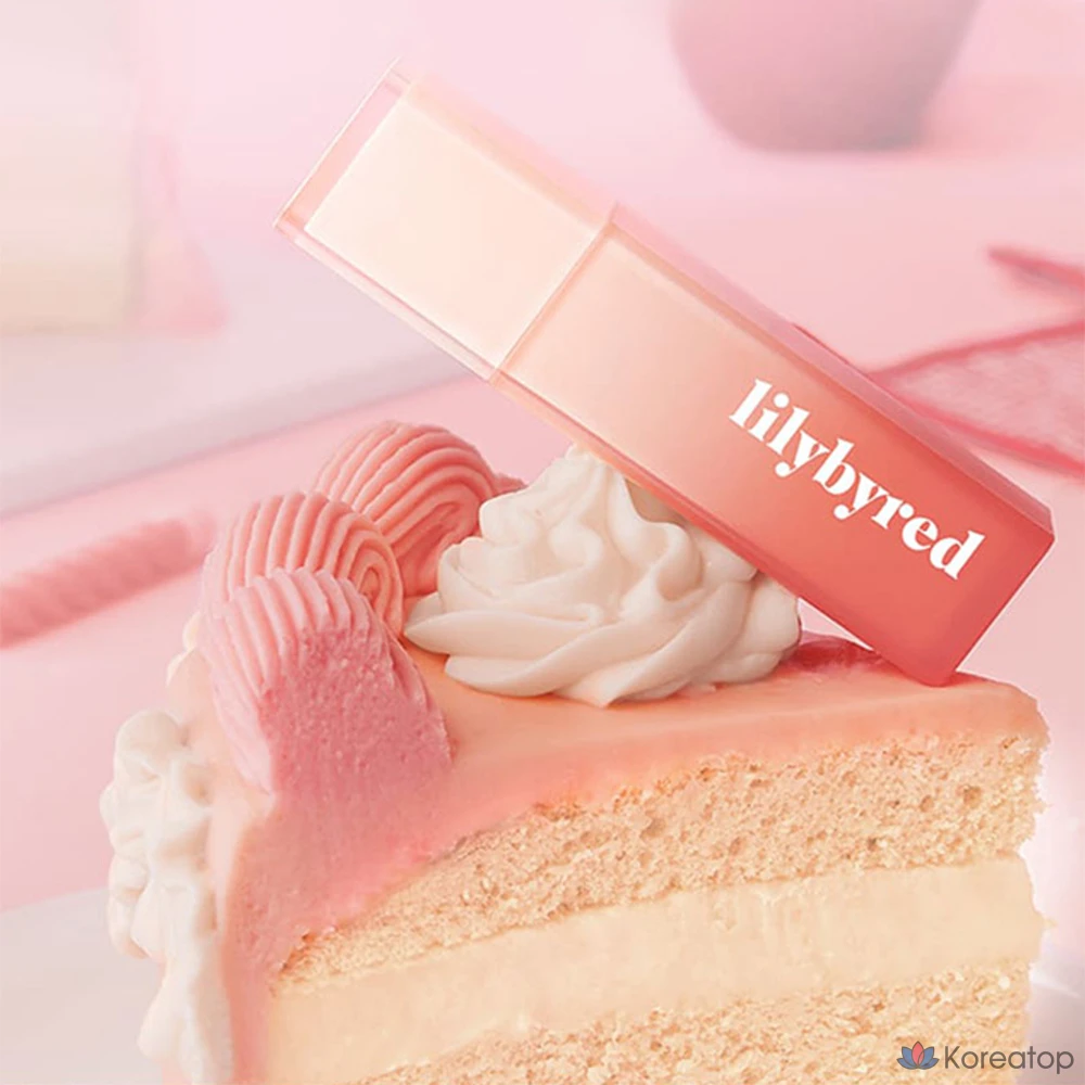 Тинт для губ Lilybyred Sweet Layer Milky Tint, оттенок 03 Strawberry Baby Shine Cheek, 1 шт., фото 8