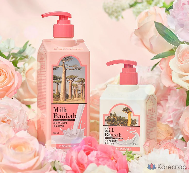 Лосьон для тела Milk Baobab Perfume Body Lotion Flora Bouquet, 250 мл, 1 шт., фото 3