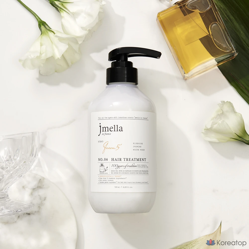 Кондиционер для волос Jmella In France Queen 5 Hair Treatment Jasmine Powder, 500 мл, 1 шт.
