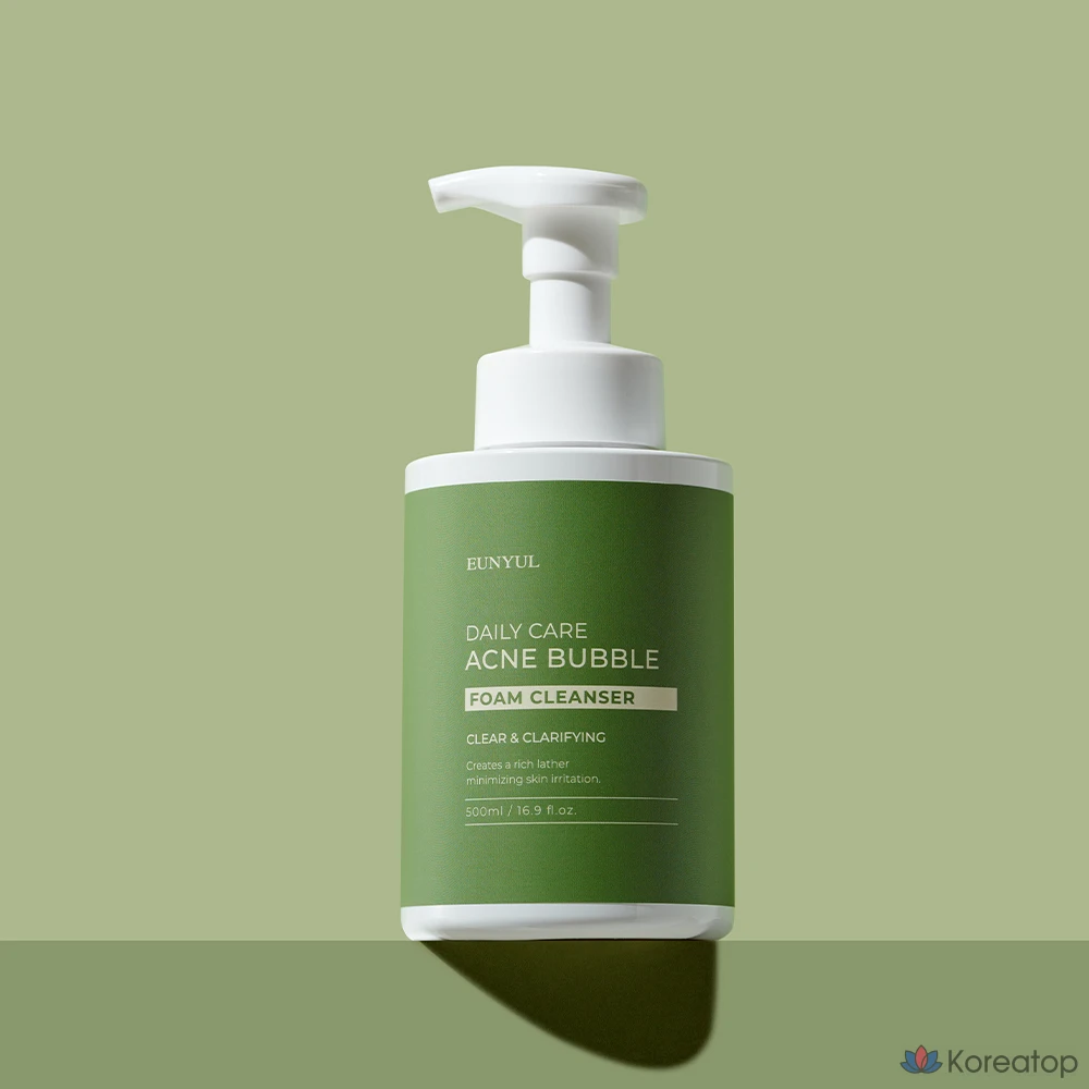 Пенка для умывания Eunyul Daily Care Acne Bubble Foam Cleanser, 500 мл, 1 шт.