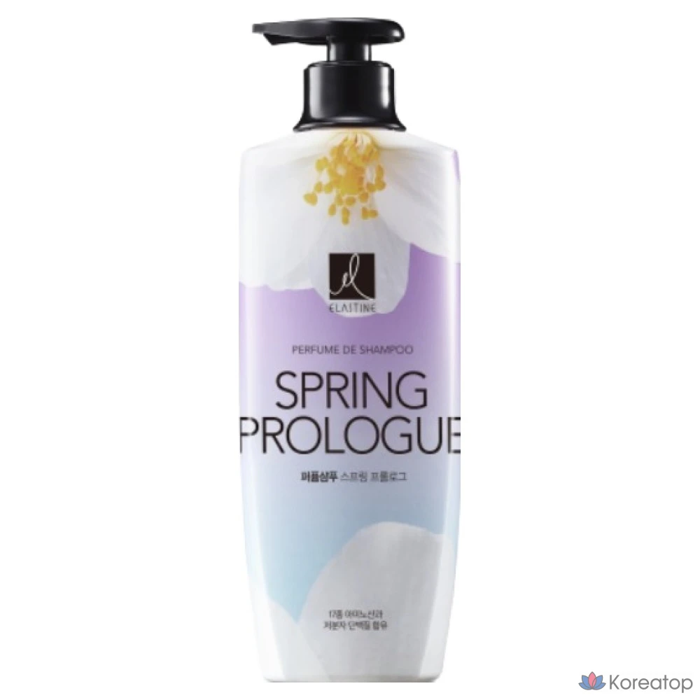 Шампунь Elastine Perfume de Shampoo Spring Prologue Iris &amp; Musk, 600 мл, 1 шт.