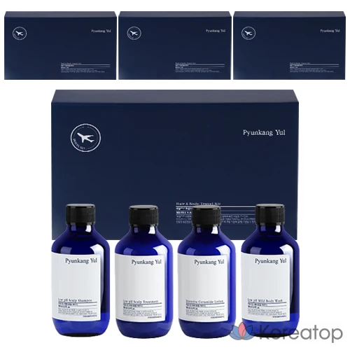 Набор для ухода Pyunkang Yul Hair & Body Travel 4-piece Set, 4 шт.