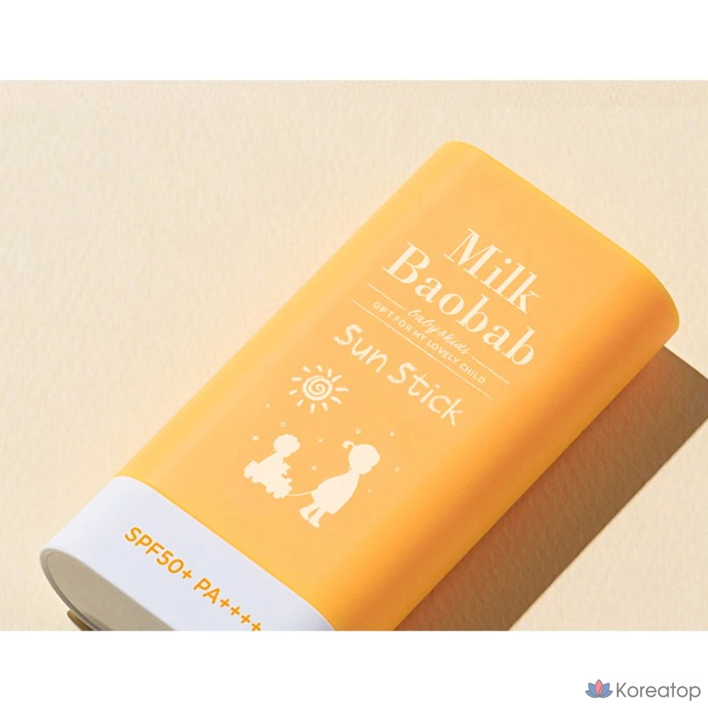 Солнцезащитный стик Milk Baobab Baby &amp; Kids Sun Stick SPF50+ PA++++, 18 г, 1 шт.