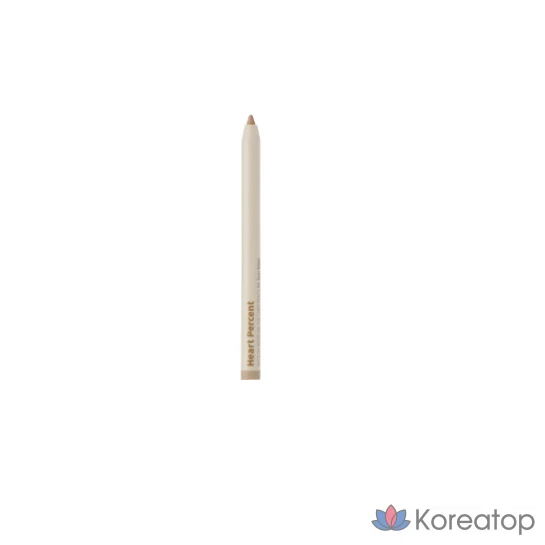 Подводка для глаз Heart Percent Dot On Mood Gel Eyeliner Pencil, оттенок 04 Grey Beige, 1 шт.