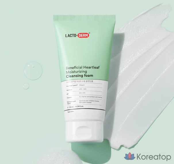 Очищающая пенка Lactoderm Skin-Friendly Lactobacillus Houttuynia Cordata Moisture Cleansing Foam, 130 мл, 1 шт.