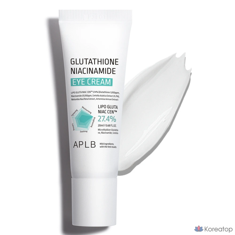 Крем для глаз APLB Glutathione Niacinamide Eye Cream, 20 мл, 1 шт.