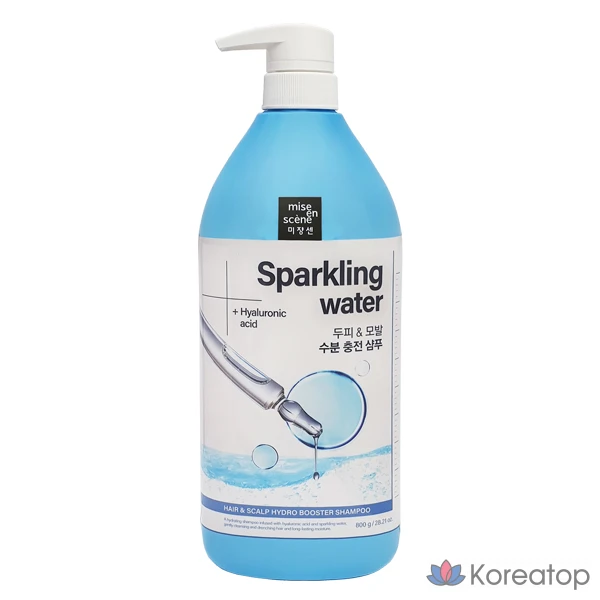 Шампунь Mise en Scene Hair &amp; Scalp Hydro Booster Shampoo, 800 г, 1 шт.