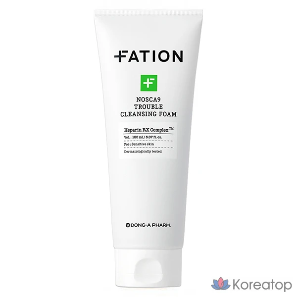 Очищающая пенка FATION No Scar Nine Trouble Cleansing Foam, 150 мл, 1 шт.