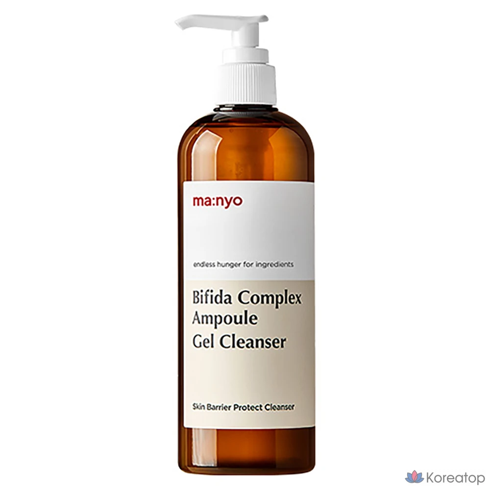 Гидрофильное масло Manyo Bifida Ampoule Mild Acid Cleansing Gel, 400 мл, 1 шт.