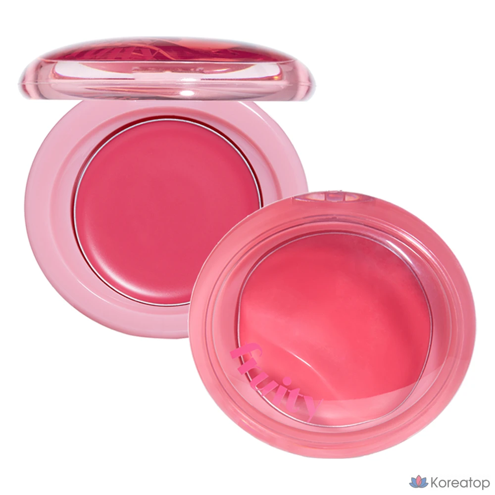 Бальзам для губ и щёк Etude House Fruit Lip & Cheek Blur Balm, оттенок 05 Plump Raspberry, 1 шт.