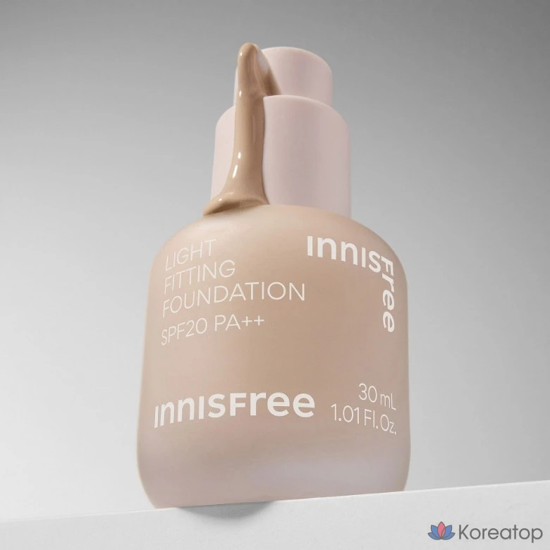 Фундация Innisfree Light Fitting Foundation, оттенок 21C Rose Vanilla, 30 мл, 1 шт.
