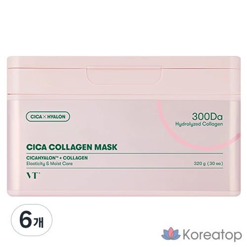 Тканевая маска для лица VT Cosmetics Cica Collagen Mask, 180 шт.