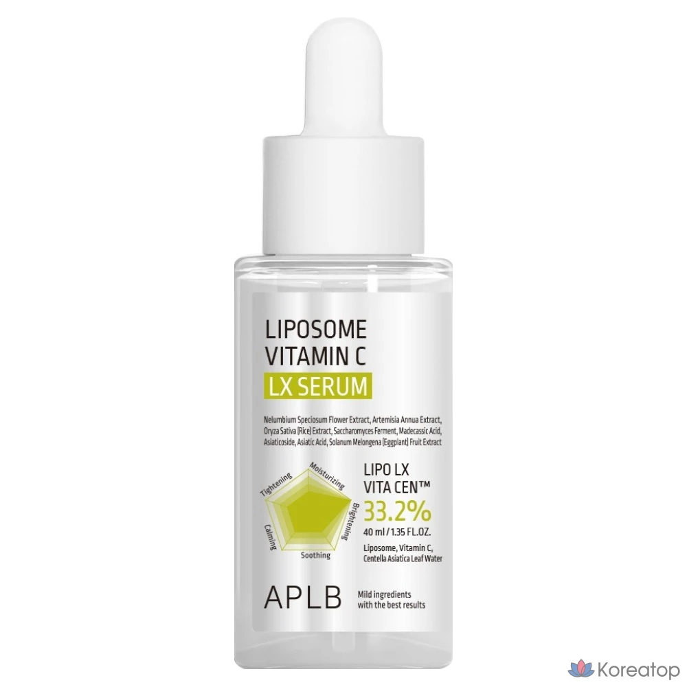 Сыворотка APLB Liposome Vitamin C LX Serum, 40 мл, 1 шт.