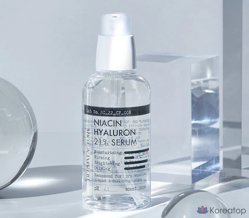 Сыворотка Derma Factory Niacin Hyaluron Serum, 80 мл, 1 шт.