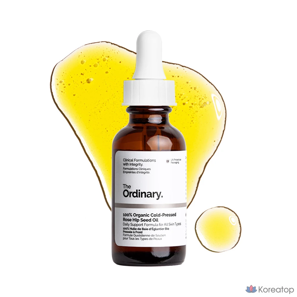 Масло для лица The Ordinary Cold Pressed Rose Hip Seed Oil, 30 мл, 1 шт.
