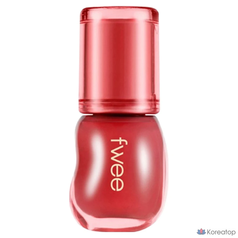 Тинт для губ fwee 3D Voluming Gloss 30%, оттенок 2 Coral Sorbet, 5.3 г, 1 шт.