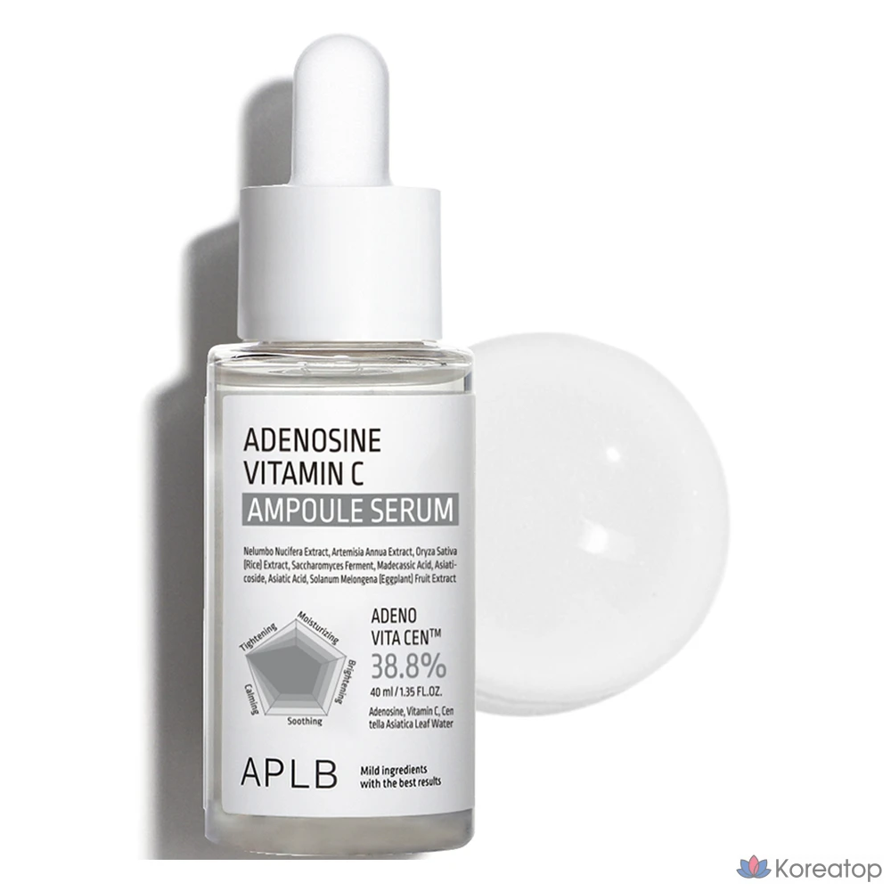 Ампульная сыворотка APLB Adenosine Vitamin C Ampoule Serum, 40 мл, 1 шт.
