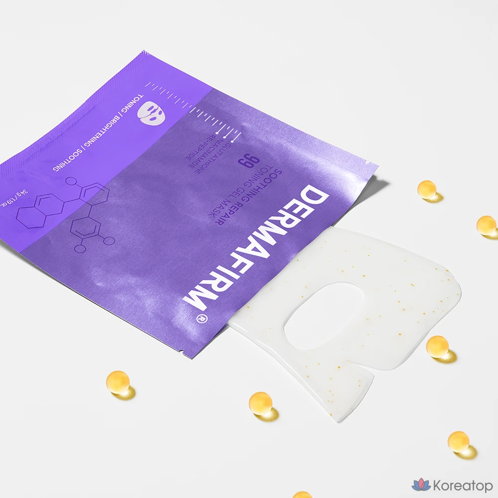 Тканевая маска для лица Dermafirm Soothing Repair Toning Gel Mask R4, 1 шт.