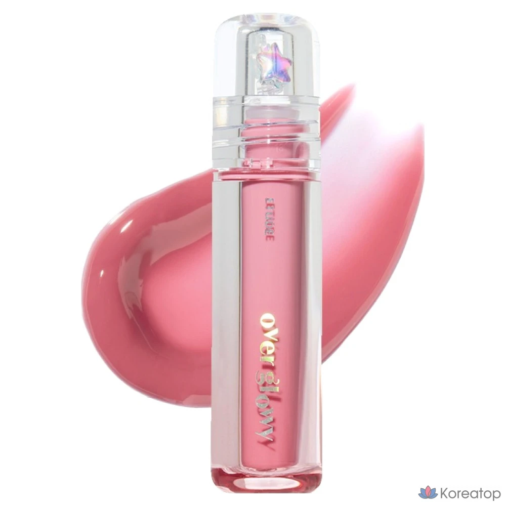 Блеск для губ Etude House Over Glowy Gloss, оттенок Pink Marshmallow, 1 шт.