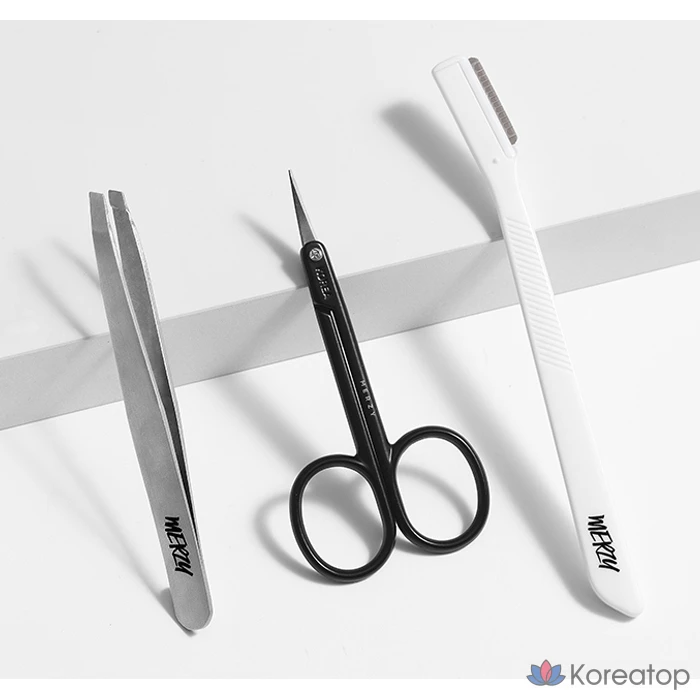 Корректор для бровей MERZY Probability Eyebrow Razor, цвет White, 8 шт.