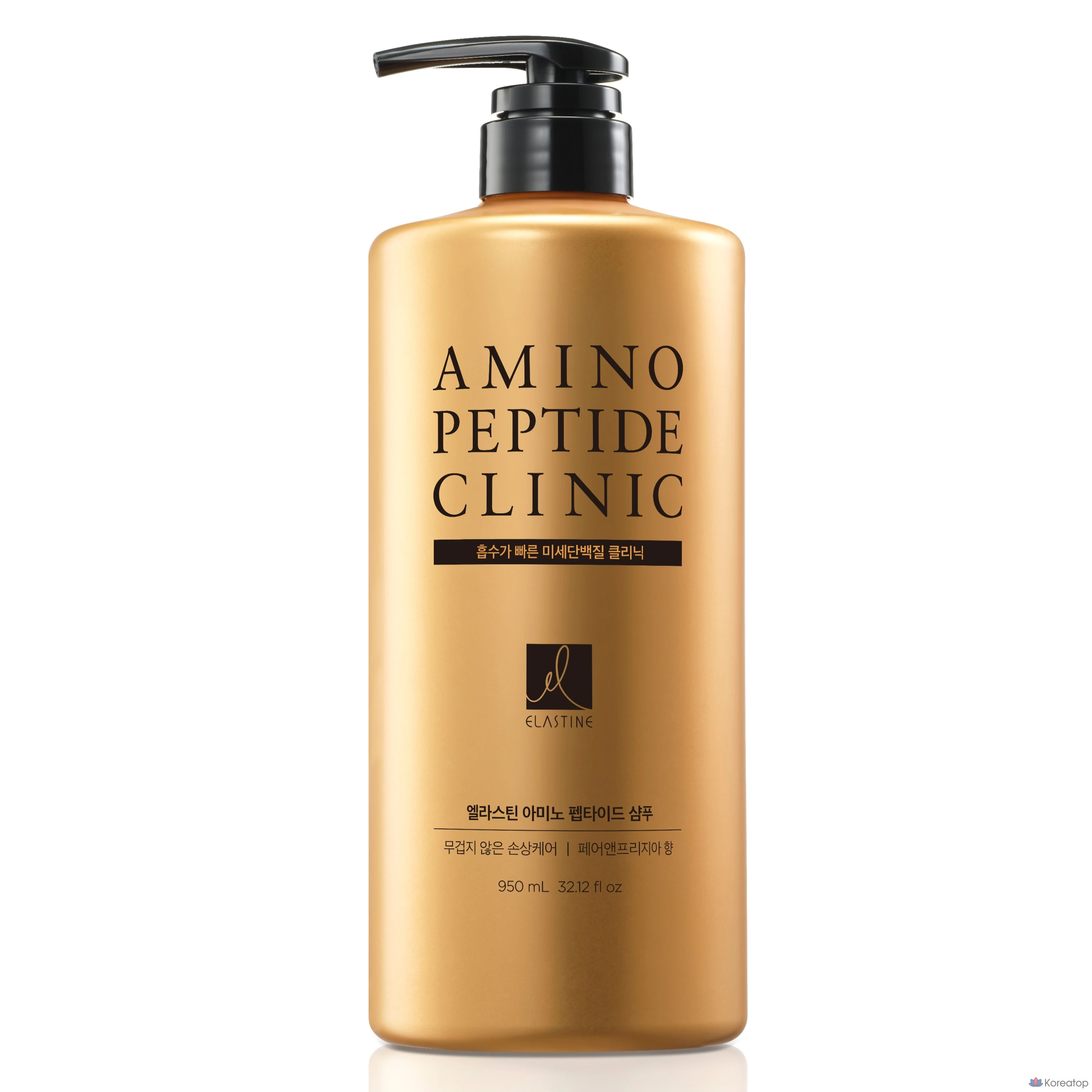 Шампунь Elastine Amino Peptide Low pH Protein Shampoo, аромат Pear &amp; Freesia, 950 мл, 1 шт.