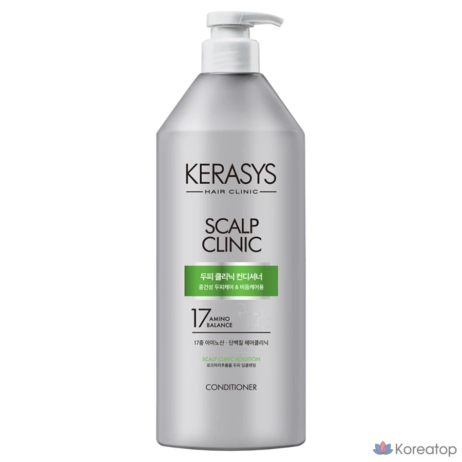 Кондиционер для волос KeraSys Scalp Clinic Protein Conditioner, 750 мл, 1 шт.