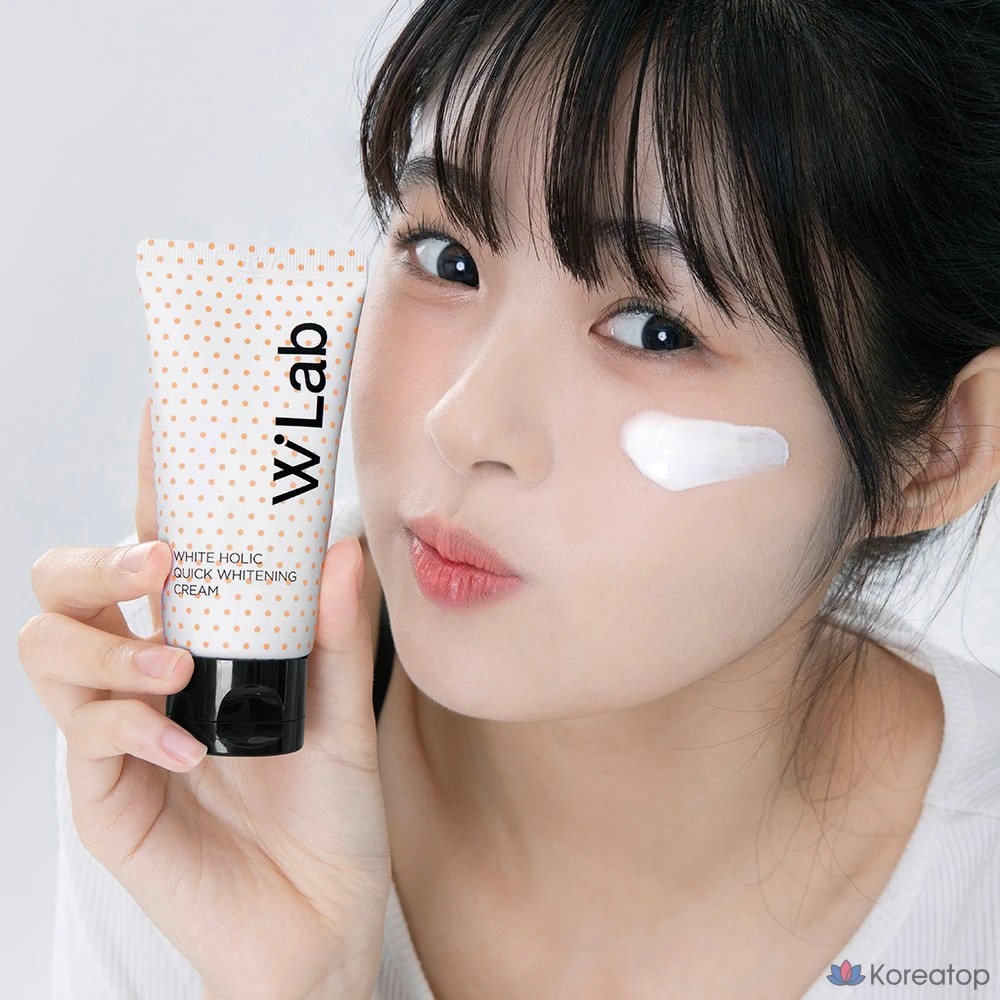 Осветляющий тон-ап крем Wonjin Whiteholic Quick Whitening Tone-Up Cream, 100 мл, 1 шт.