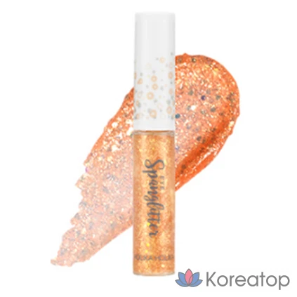 Тени для век Holika Holika Eye Sparklitter Shadow, оттенок 03 Tangerine Parts, 1 шт.