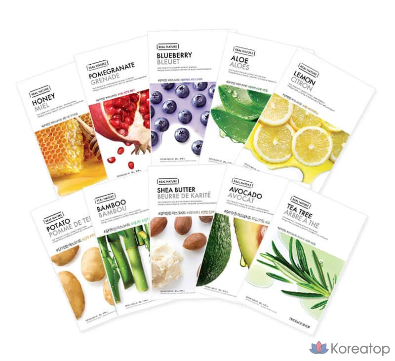 Тканевая маска для лица The Face Shop Galamanjun Mask Sheet Pomegranate, 20 г, 1 шт.