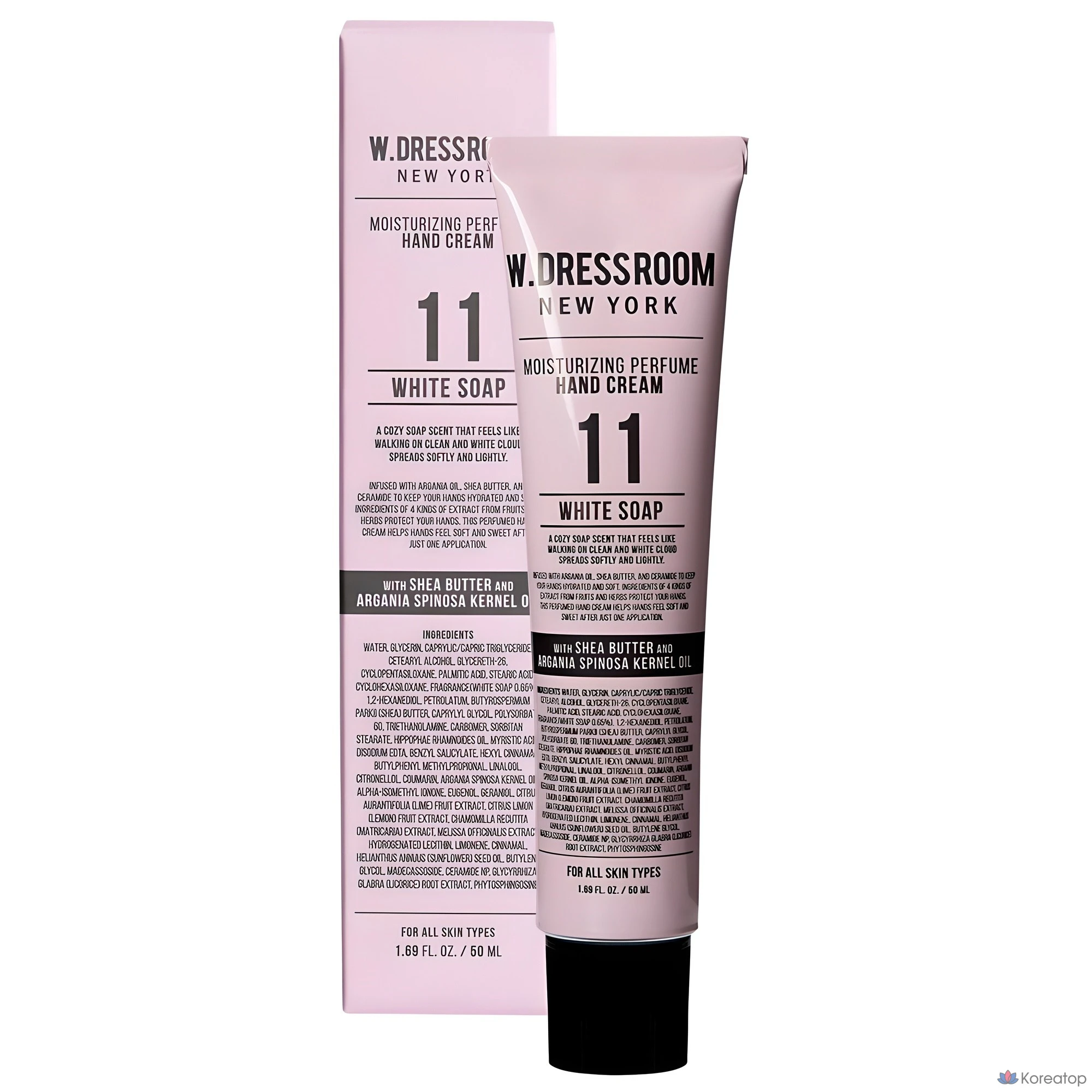 Крем для рук W.Dressroom Perfume Hand Cream, 50 мл, 1 шт.