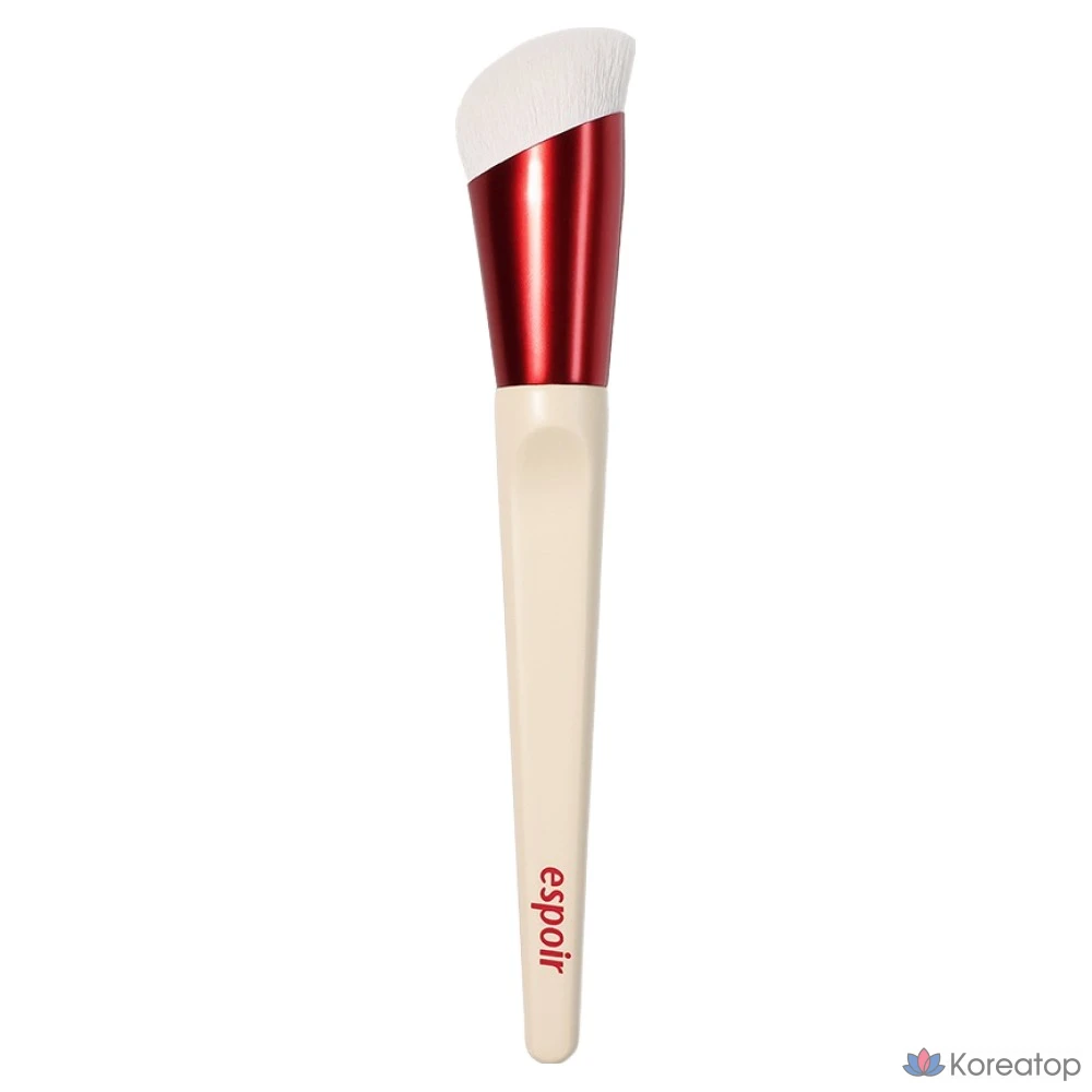 Кисть для макияжа Espoir Pore Blur Foundation Brush, белая, 1 шт.