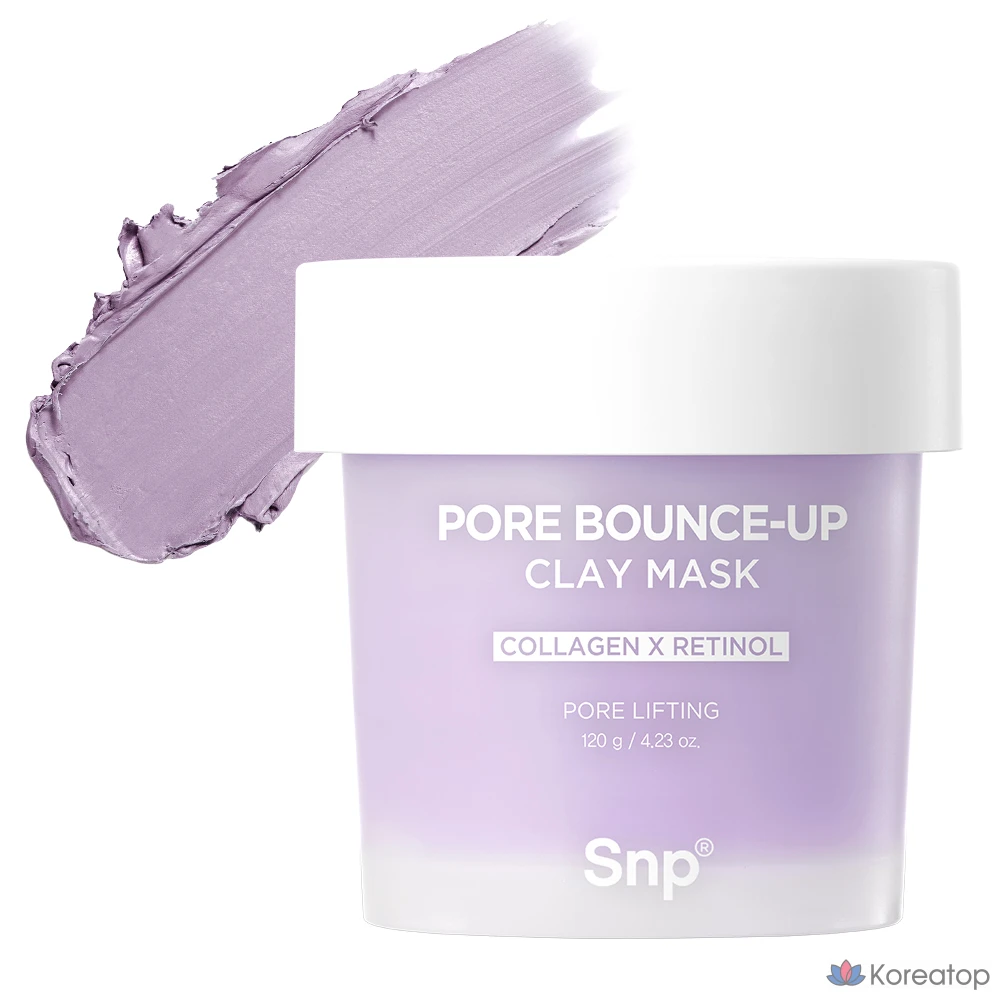 Маска для лица SNP Pore Tightening Clay Mask, 120 г, 1 шт.
