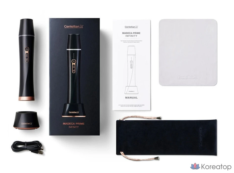 Аппарат для ухода за кожей Centellian24 Madeca Prime Infinity Ultrasound Skin Care Device, белый