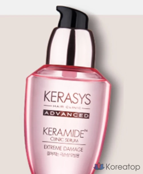 Сыворотка для волос KeraSys Advanced Ceramide Extreme Damage Clinic Serum, 200 мл, 1 шт., фото 5