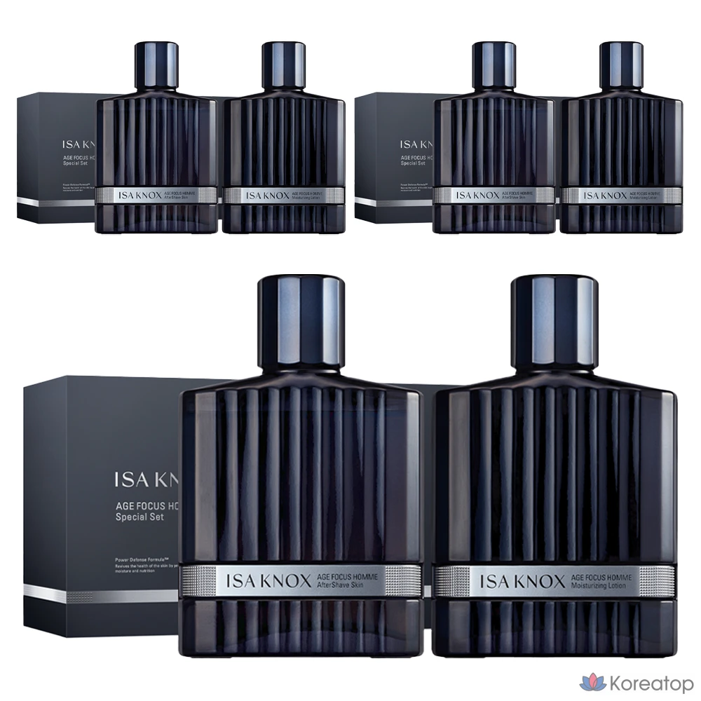 Набор для ухода Isa Knox Age Focus Homme 2-piece Set, 3 шт.
