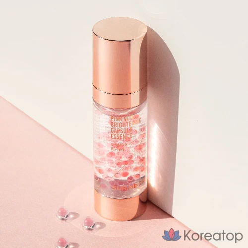 Эссенция SUR.MEDIC+ Pink Vita Brightening Capsule Essence, 32 мл, 1 шт.