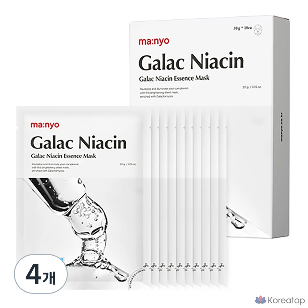 Тканевая маска для лица Manyo Galac Niacin Essence Mask, 40 шт.