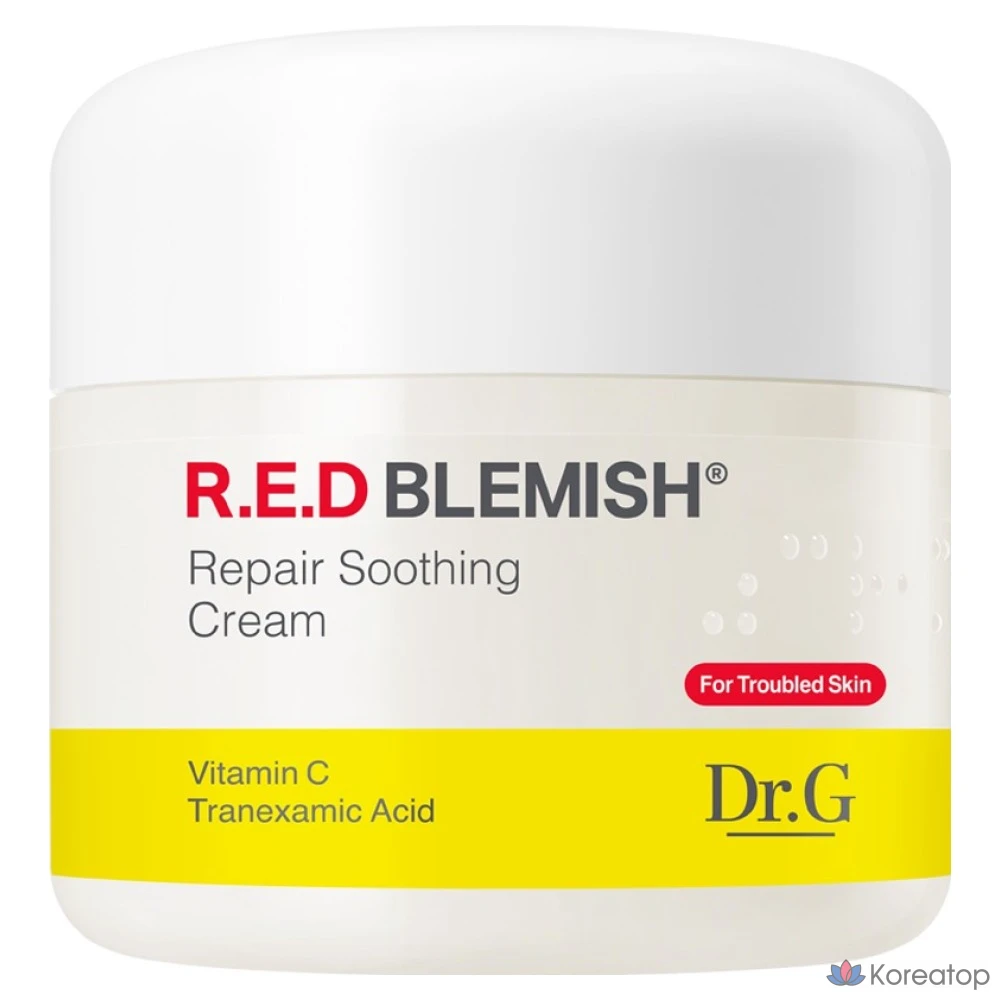 Успокаивающий крем Dr. G Red Blemish Clear Soothing Cream, 50 мл, 1 шт.