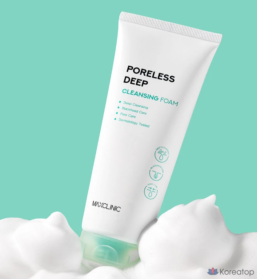 Очищающая пенка MAXCLINIC Poreless Deep Cleansing Foam, 150 г, 1 шт.