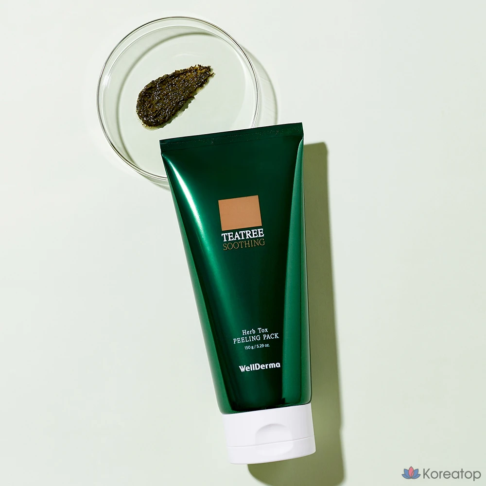 Пилинг WellDerma Chisel Tea Tree Herb Tox Peeling Pack, 150 г, 1 шт.