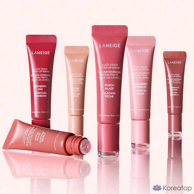 Бальзам для губ LANEIGE Donut Lip Serum, оттенок 01 Sugar Glaze, 12 г, 1 шт., фото 5